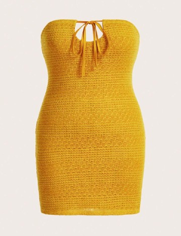 
						Rochie scurta SHEIN CURVE, portocaliu