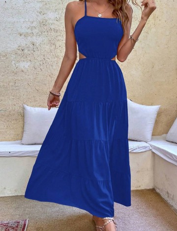 
						Rochie lunga SHEIN, albastru