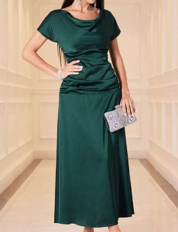 
						Rochie lunga SHEIN, verde