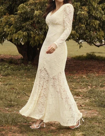 Rochie lunga Anewsta, galben