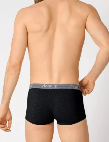 Set Boxeri 2 perechi Sloggi by Triumph, negru/gri Gri