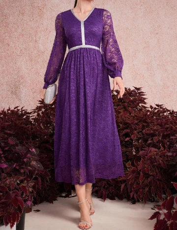 Rochie medie SHEIN, mov
