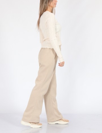 Pantaloni SHEIN, crem