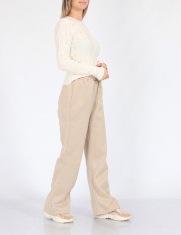 Pantaloni SHEIN, crem