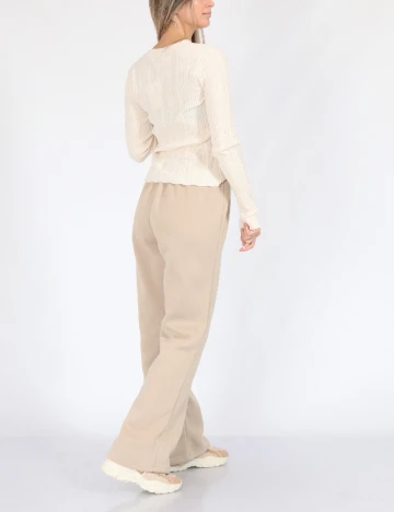 Pantaloni SHEIN, crem