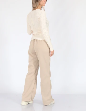 Pantaloni SHEIN, crem