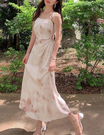 
						Rochie lunga Dazy, roz