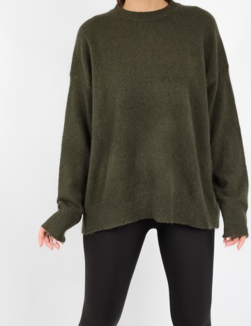 Pulover Zara, verde, L