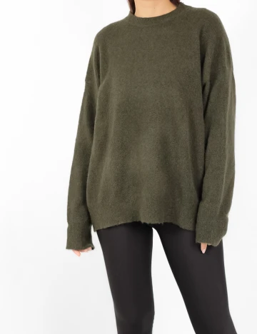 Pulover Zara, verde, L
