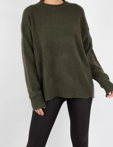 Pulover Zara, verde, L