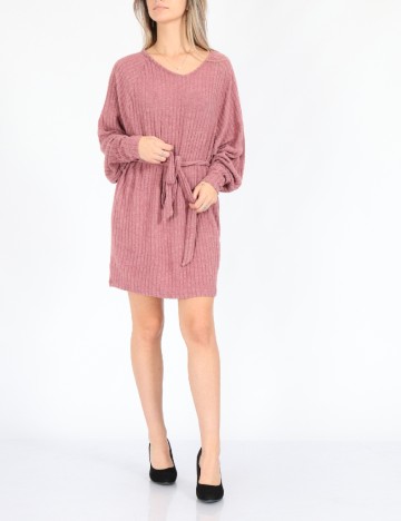 
						Rochie scurta SHEIN, roz pudra inchis