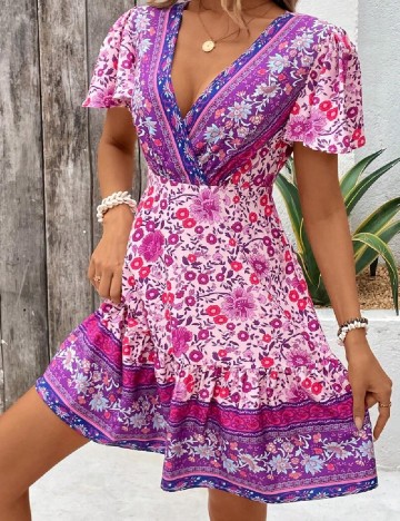 
						Rochie scurta SHEIN, roz