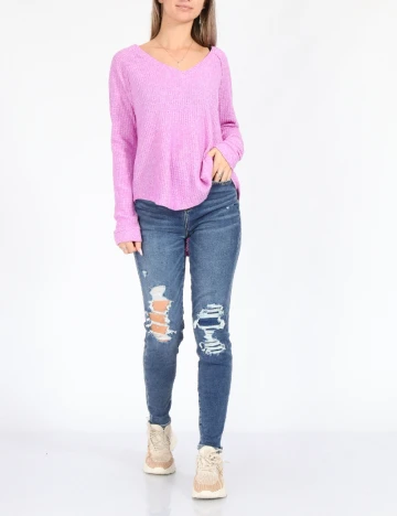 Bluza American Eagle, mov Mov