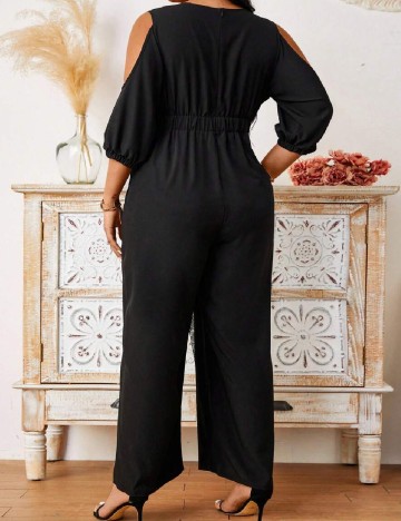 Salopeta SHEIN CURVE, negru