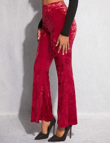 Pantaloni SHEIN, rosu