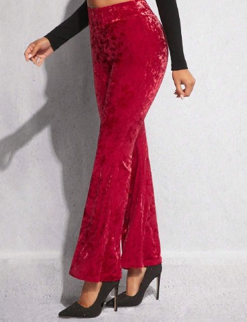 Pantaloni SHEIN, rosu