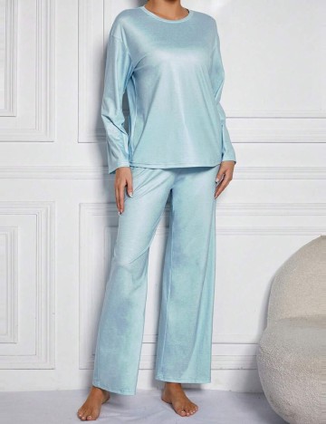 Pijama SHEIN, albastru
