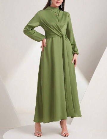 Rochie lunga SHEIN, verde