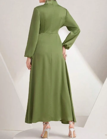 Rochie lunga SHEIN, verde Verde