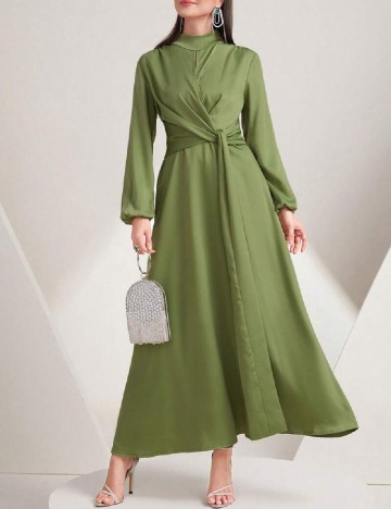 Rochie lunga SHEIN, verde