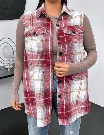 Vesta SHEIN CURVE, grena