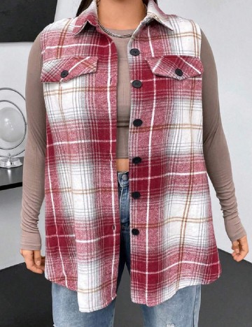 Vesta SHEIN CURVE, grena