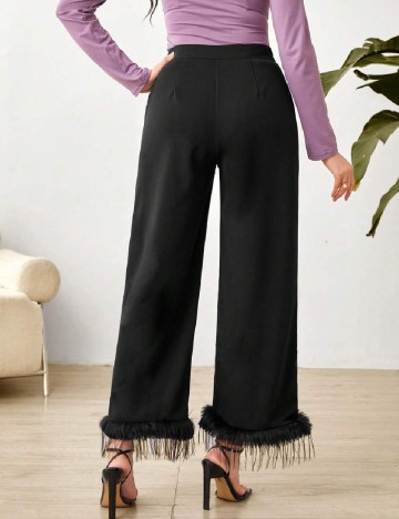 Pantaloni SHEIN, negru