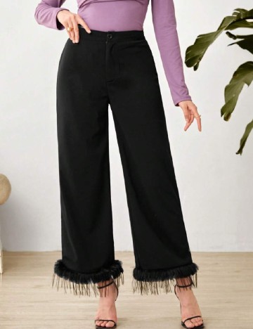 Pantaloni SHEIN, negru