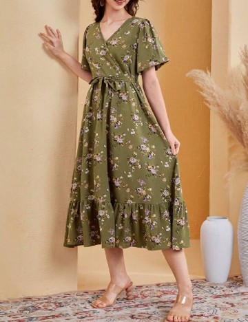 Rochie Shein Kids, verde