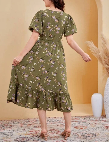 Rochie Shein Kids, verde