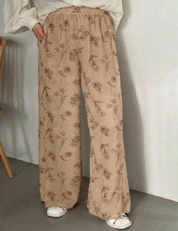 
						Pantaloni SHEIN, crem