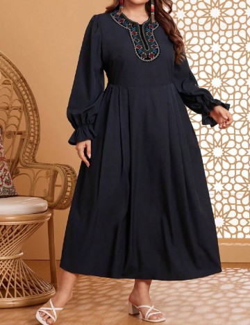 
						Rochie lunga SHEIN CURVE, bleumarin