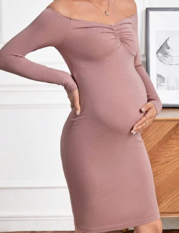 Rochie scurta SHEIN Maternity, roz