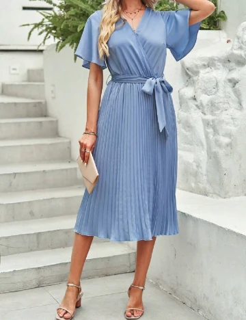 Rochie medie SHEIN, albastru
