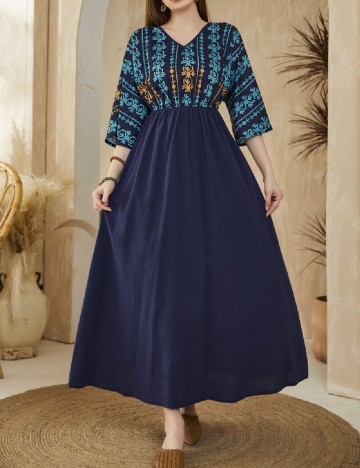 
						Rochie lunga SHEIN, bleumarin