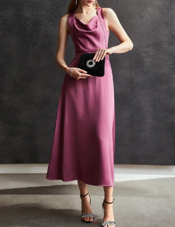 Rochie medie MOTF, mov Mov