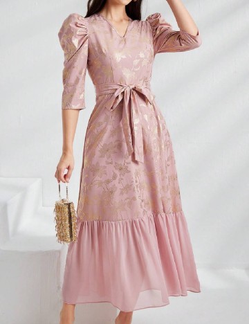 Rochie medie SHEIN, roz