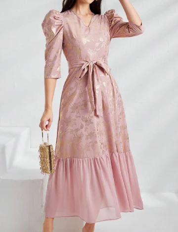 Rochie medie SHEIN, roz