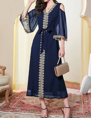 
						Rochie medie SHEIN, albastru