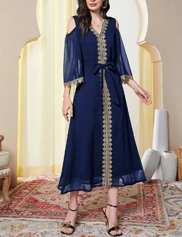 Rochie medie SHEIN, albastru