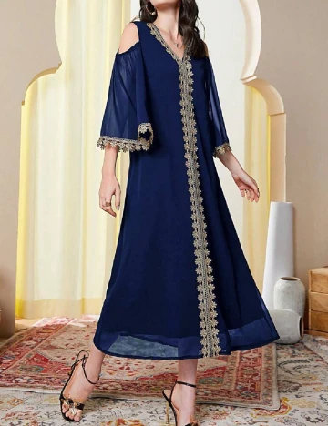 Rochie medie SHEIN, albastru