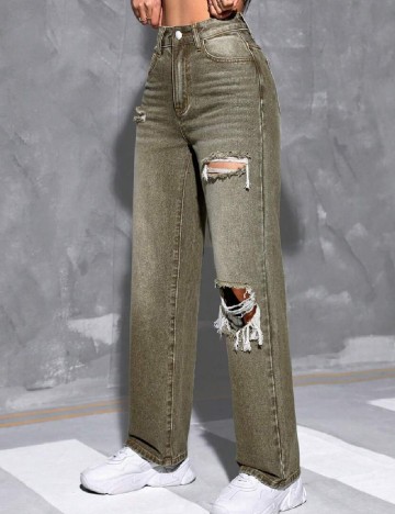 Blugi SHEIN, verde