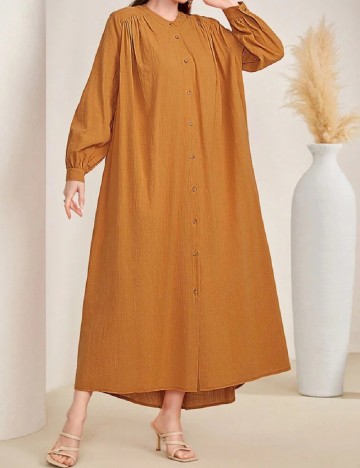 
						Rochie lunga SHEIN, portocaliu