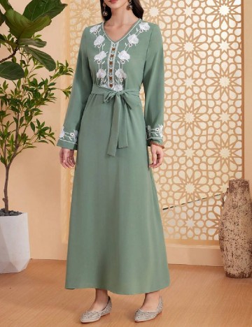 
						Rochie lunga SHEIN, verde