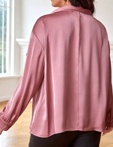 Bluza SHEIN CURVE, roz Roz