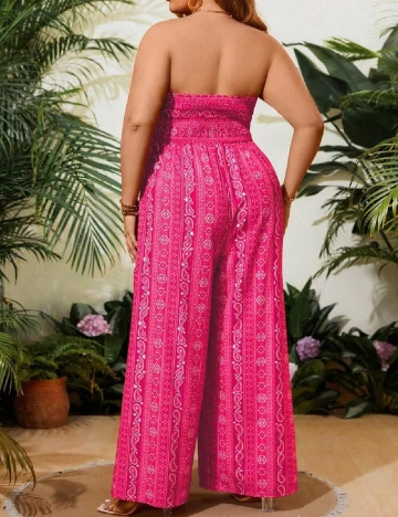 Salopeta SHEIN CURVE, roz
