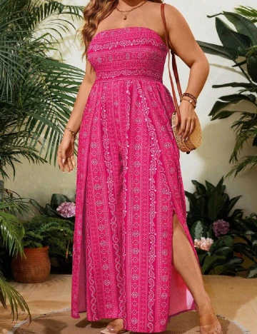 Salopeta SHEIN CURVE, roz