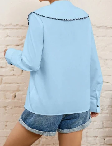 Camasa SHEIN, albastru