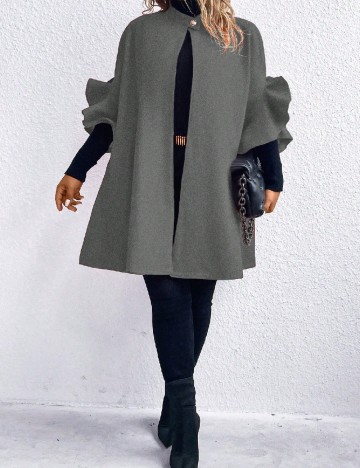 
						Palton SHEIN CURVE, gri