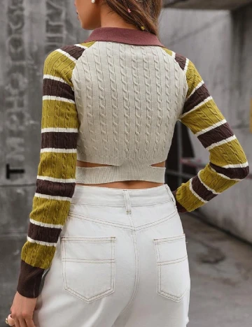 Top SHEIN, crem